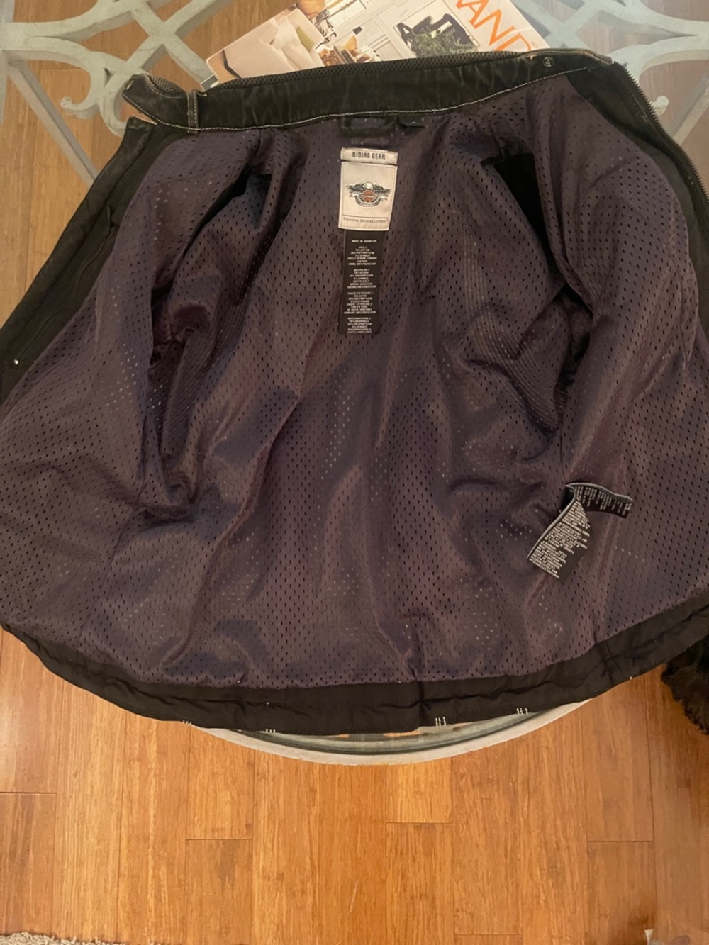 Harley-Davidson Fade out Women’s leather & Denim Jacket. - Picture 6 of 6